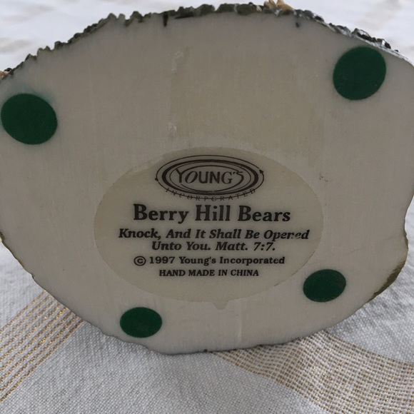🎁2/$12 BERRY HILL BEARS (KNOCK, AND IT SHALL BE OPENED) - Picture 4 of 6